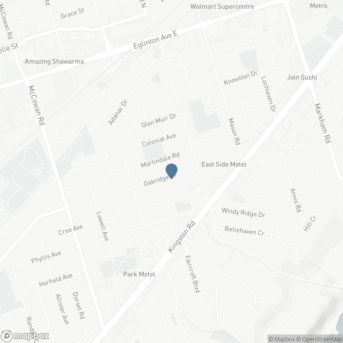226 OAKRIDGE DRIVE, Toronto, Ontario M1M 2B3